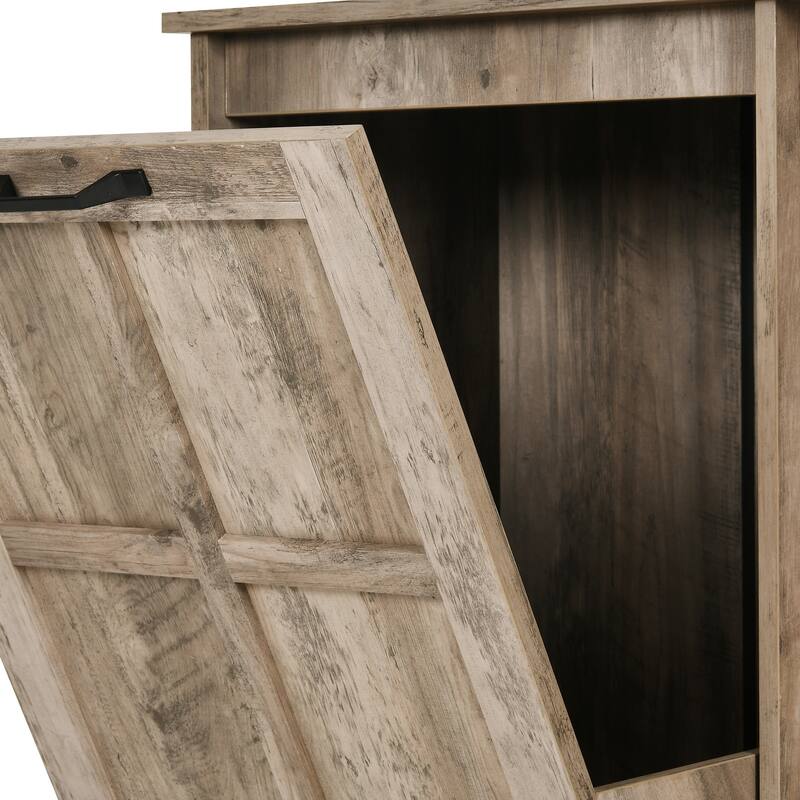 Kitchen Tilt Out Trash Cabinet Fits 13 Gallon Cabinet Trash Can