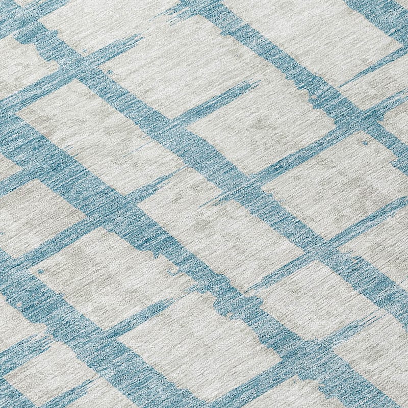 Machine Washable Indoor/ Outdoor Chantille Contemporary Ombre Rug