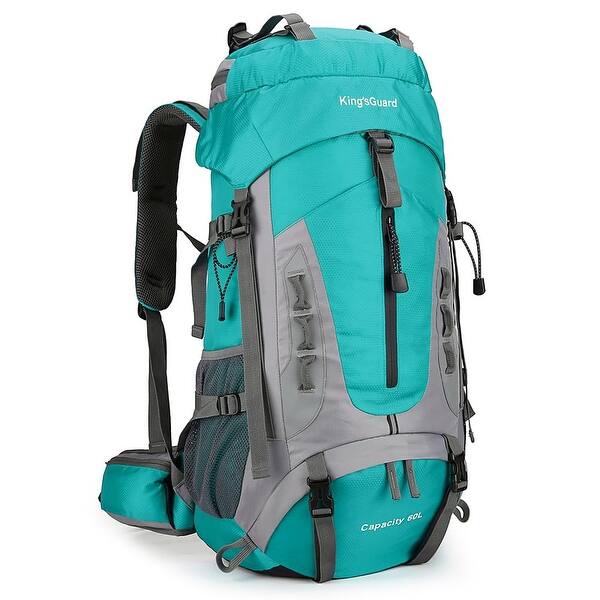 60L Hiking Backpack Men Women Camping Backpack Waterproof Backpacking Mountaineering Climbing Daypack (Lake Blue) - Bed Bath & Beyond - 40365515 60L Hiking Backpack Men Women Camping Backpack Waterproof Backpacking Mountaineering Climbing Daypack (Lake Blue) - Bed Bath & Beyond - 40365515