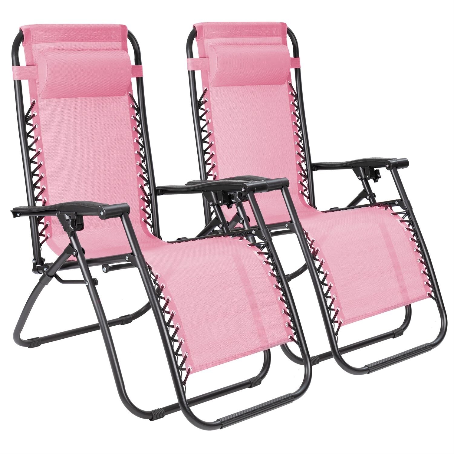 Pink zero gravity chair top