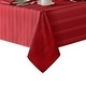 preview thumbnail 5 of 30, Denley Stripe Jacquard Fabric Tablecloth