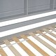 preview thumbnail 3 of 14, Twin Size House Loft Bed with Guardrails, Semi-enclosed Roof, Bedside Shelves and Ladder
