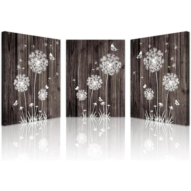 Wall Decor Vintage Dandelion Paintings