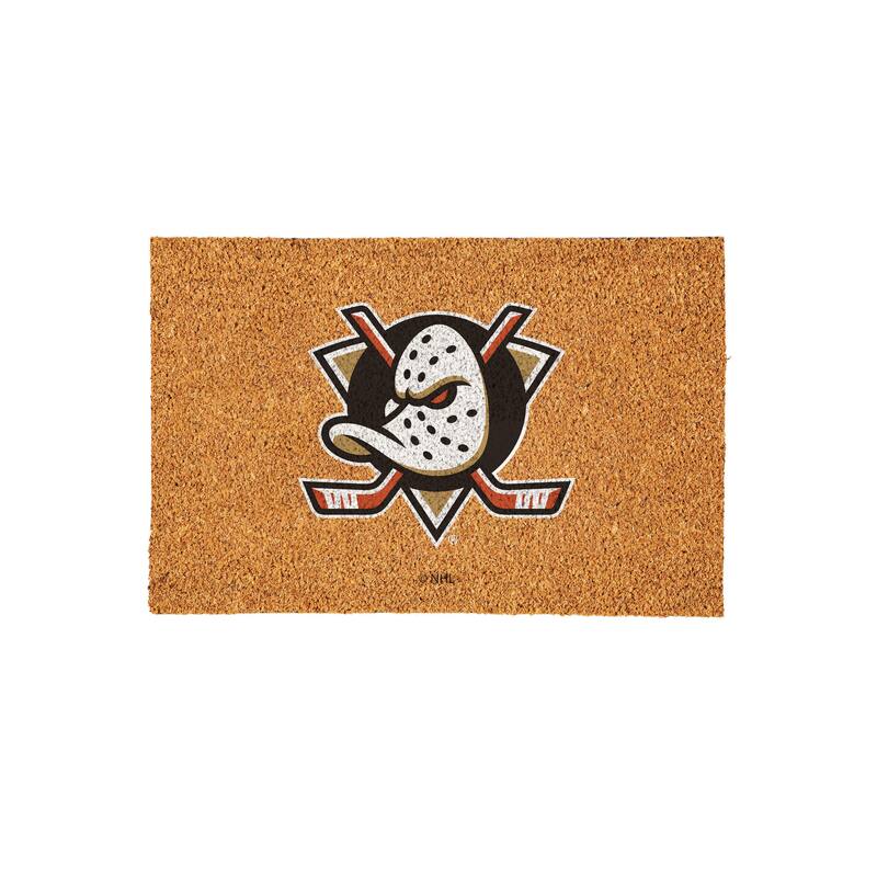 Anaheim Ducks Full Color Indoor/Outdoor Coir Mat