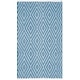 preview thumbnail 79 of 81, SAFAVIEH Handmade Flatweave Montauk Shkurte Cotton Rug 2'3" x 3'9" - Blue/Ivory - Rectangle