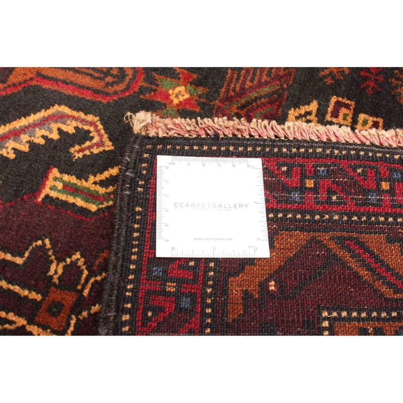 ECARPETGALLERY Hand-knotted Teimani Brown Wool Rug - 3'0 x 5'1