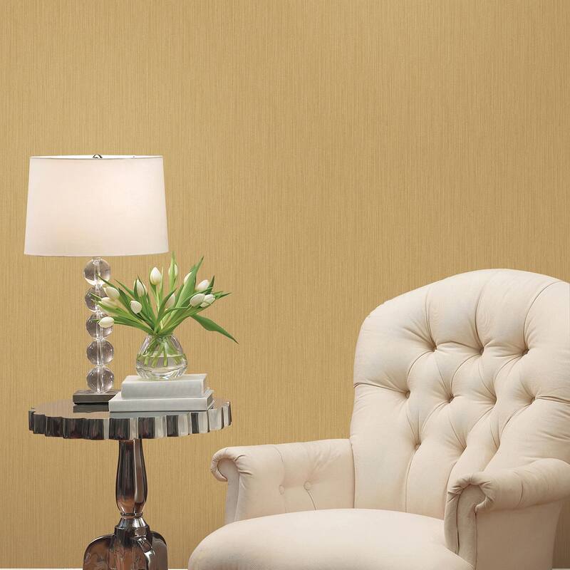 Galerie Wallcoverings Palazzo 2 Collection Plain Vertical Texture Vinyl on Non-woven Matte Wallpaper Roll