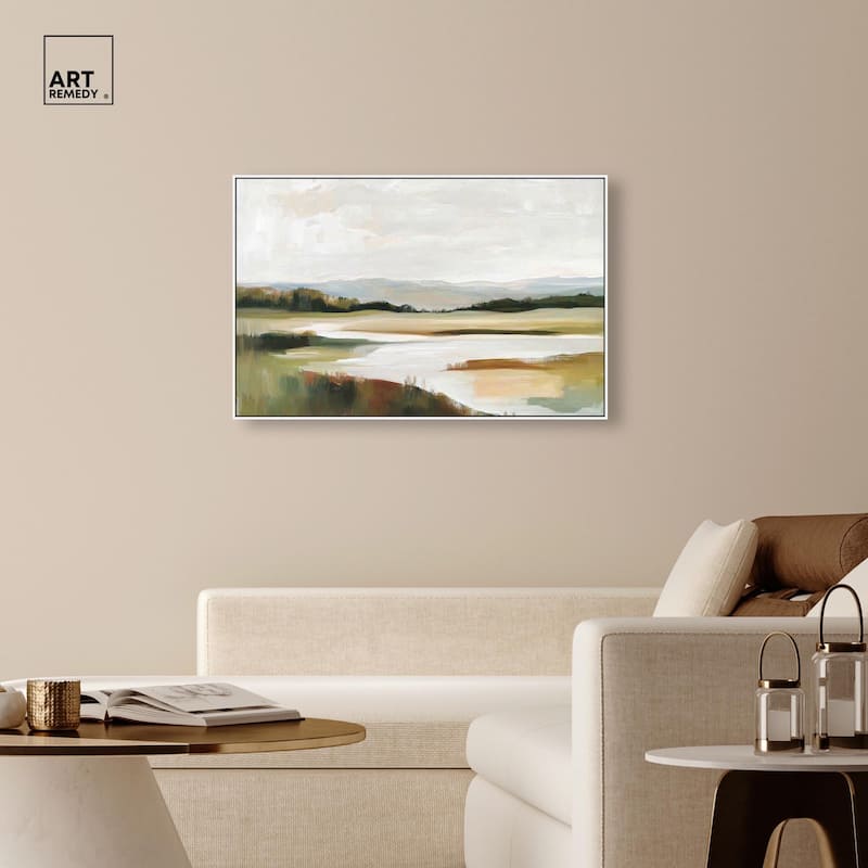 Verdant Valley Canvas by Art Remedy