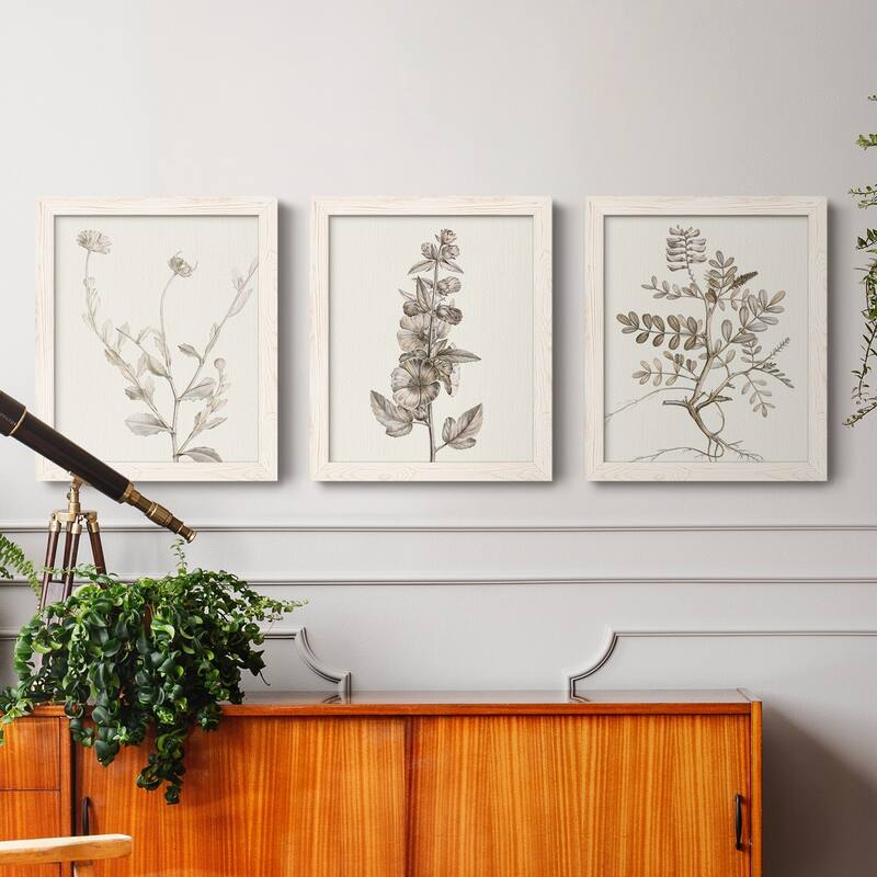 Neutral Botanical Study IV-Premium Framed Canvas - Ready to Hang - Multi-Color