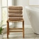 preview thumbnail 25 of 193, Linery & Co. Cotton Diamond Waffle Texture Bath Towels. Bath Towel (Pack of 4) - Mocha