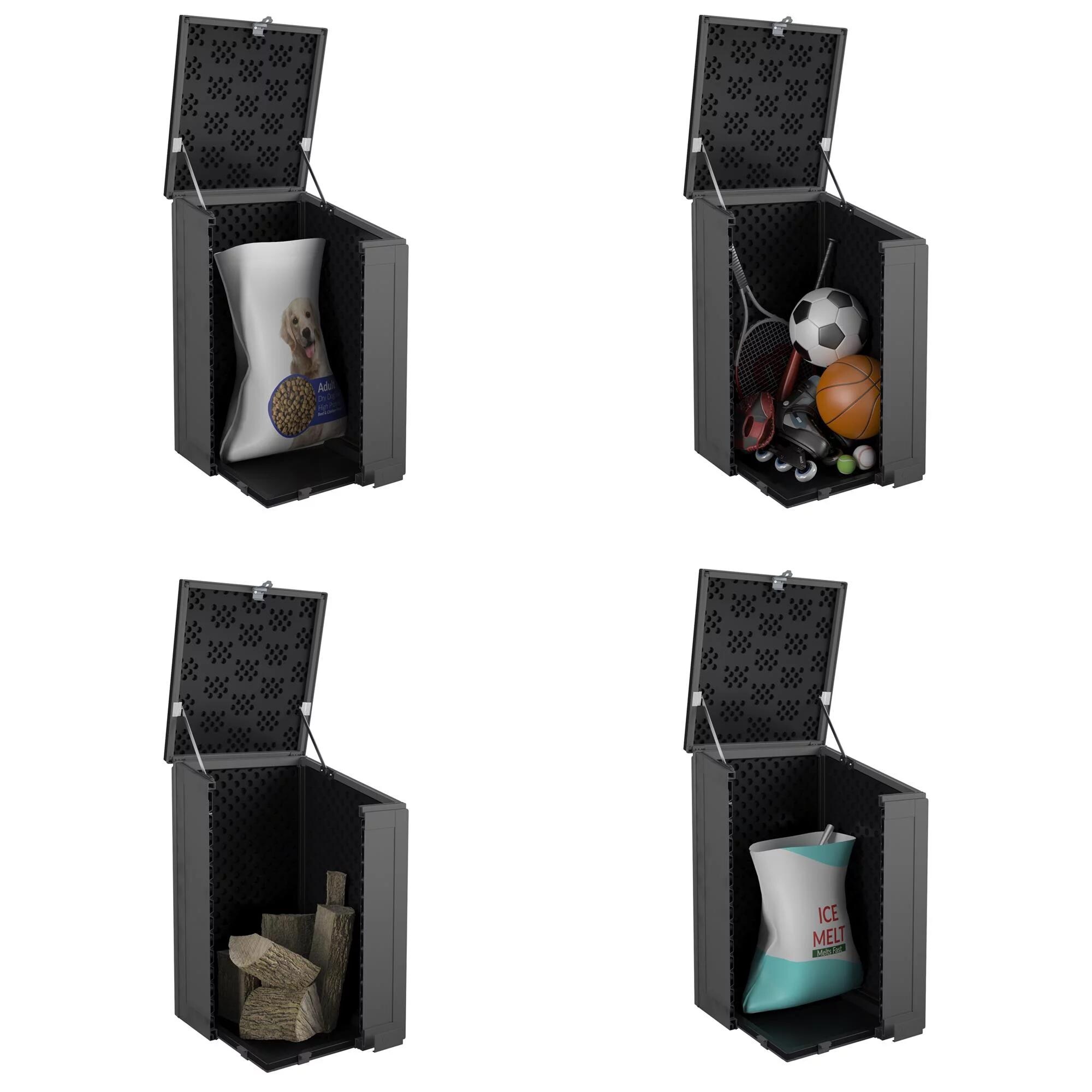 Large Lockable Package Delivery and Storage Box, cubic feet