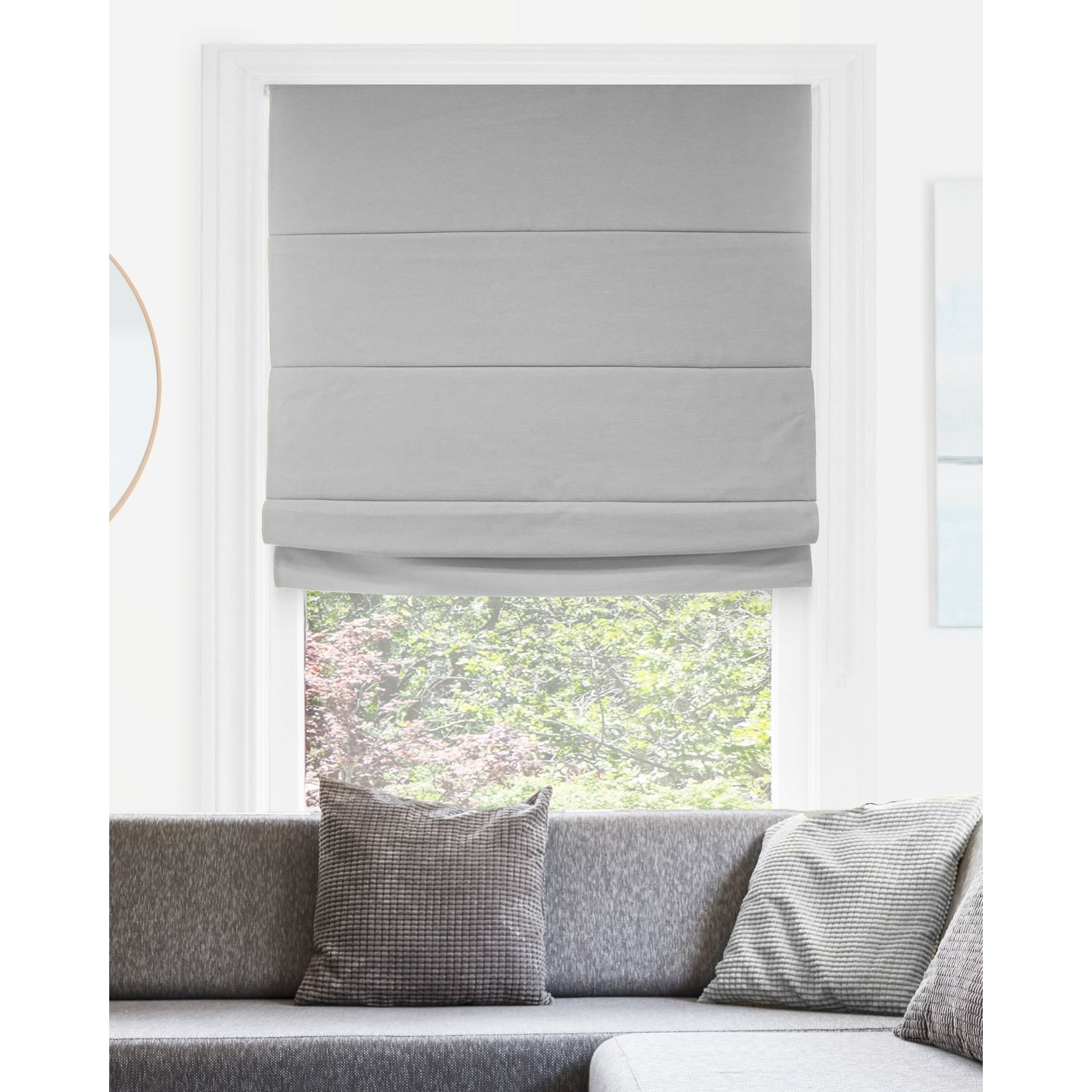 Chicology Cordless Blackout Roman Shade Privacy & Style
