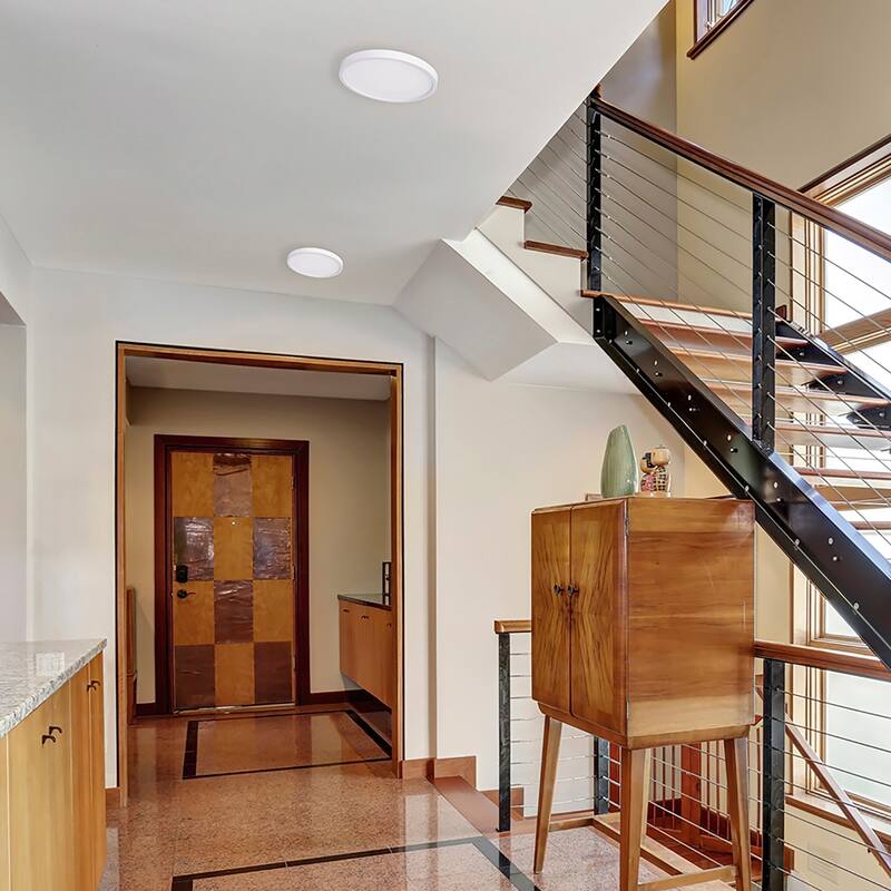 AFX EGRF06LAJD5 Edge Round 6" Wide LED Flush Mount Ceiling Fixture