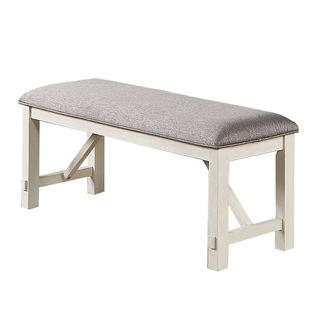 Upholstered Cushion Dining Bench