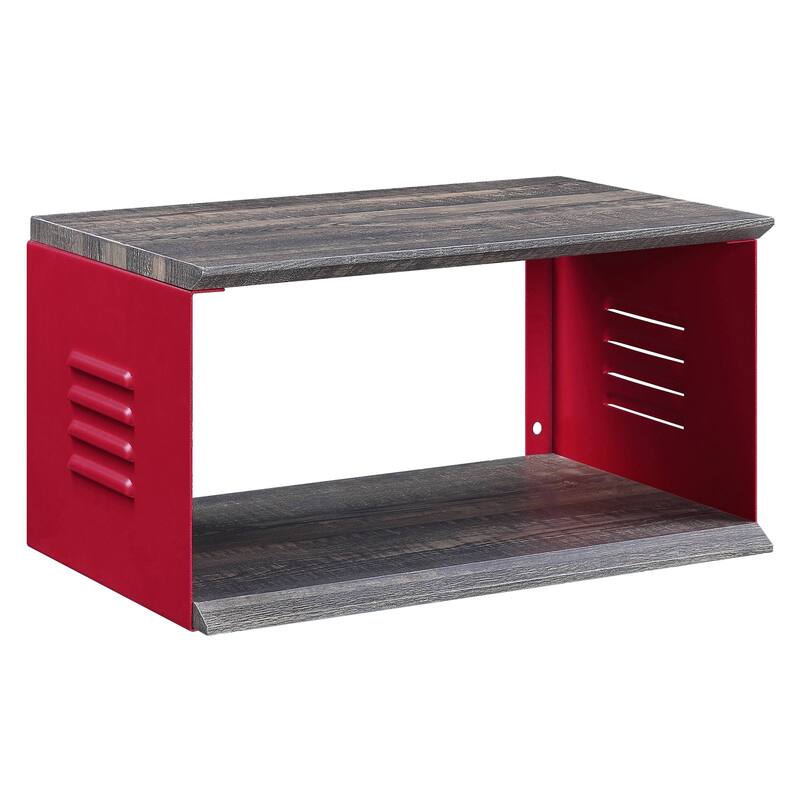 Tasker Accent Table and Wall Shelf Set