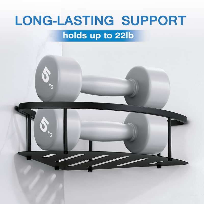 2-Pack 304 Stainless Steel Wall Mounted Corner Shower Caddy