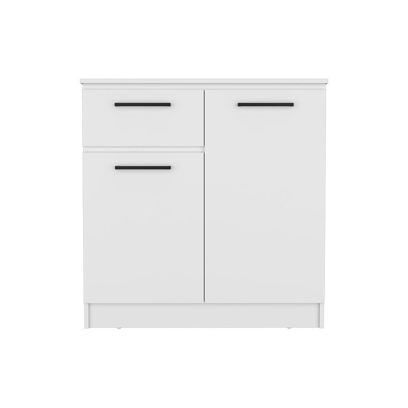 Dresser for Living Room ,Apartment, Bedroom, White - White