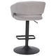 preview thumbnail 111 of 178, Vinyl Adjustable Height Barstool with Rounded Mid-Back