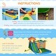 preview thumbnail 5 of 5, 6-in-1 Inflatable Castle with Carry Bag, Repair Patches and Air Blower