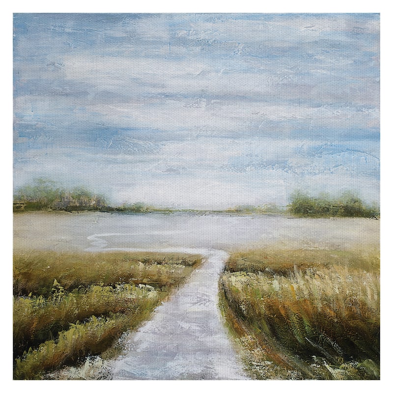 Quiet Path by Willowbrook Fine Art Canvas Art Print