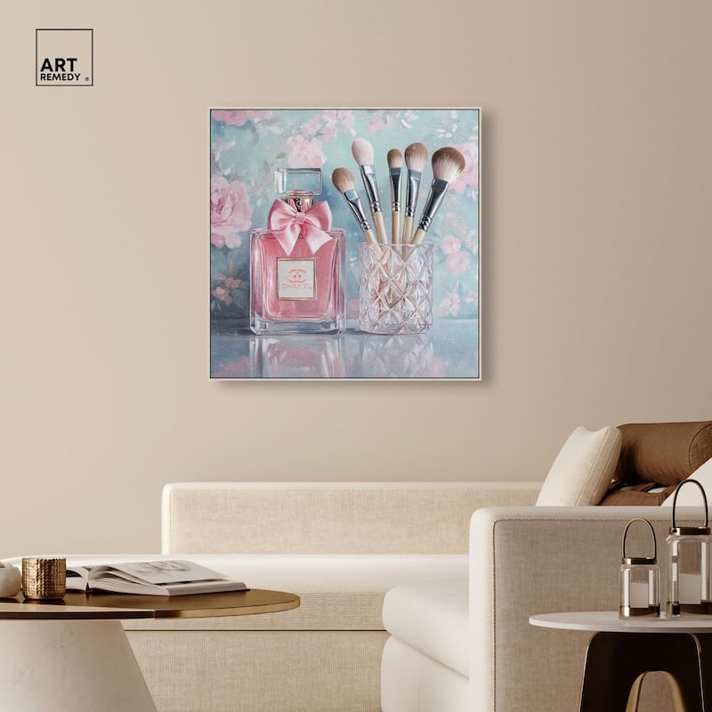 Love Dainty Perfume and Makeup Canvas by Art Remedy
