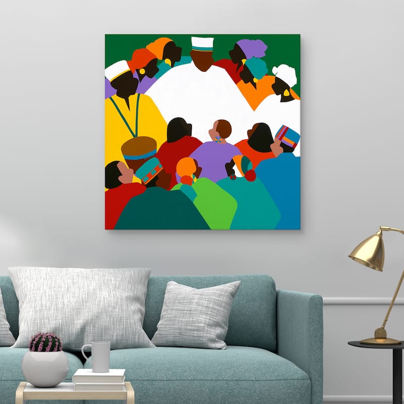 Africa Year of Return by Synthia SAINT JAMES Canvas Art Print