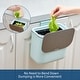 preview thumbnail 18 of 40, 1.9 Gal/2.4 Gal Kitchen Compost Bin, Small Hanging Trash Can with Stainless Steel Lid