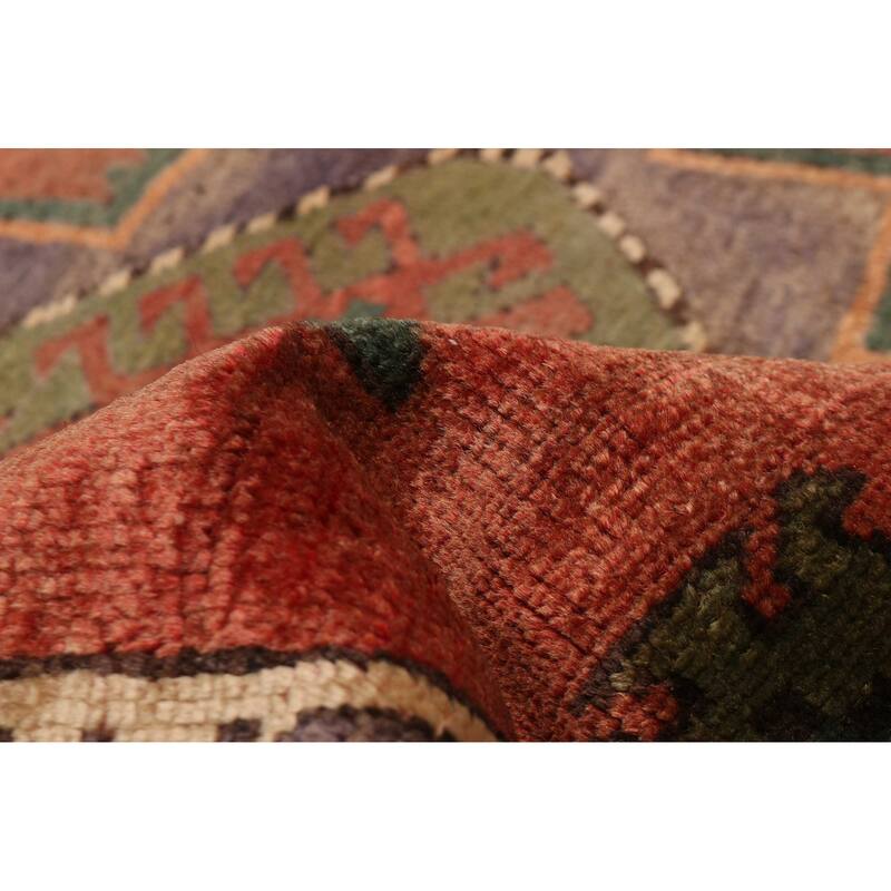 ECARPETGALLERY Hand-knotted Konya Anatolian Copper Wool Rug - 3'7 x 10'2