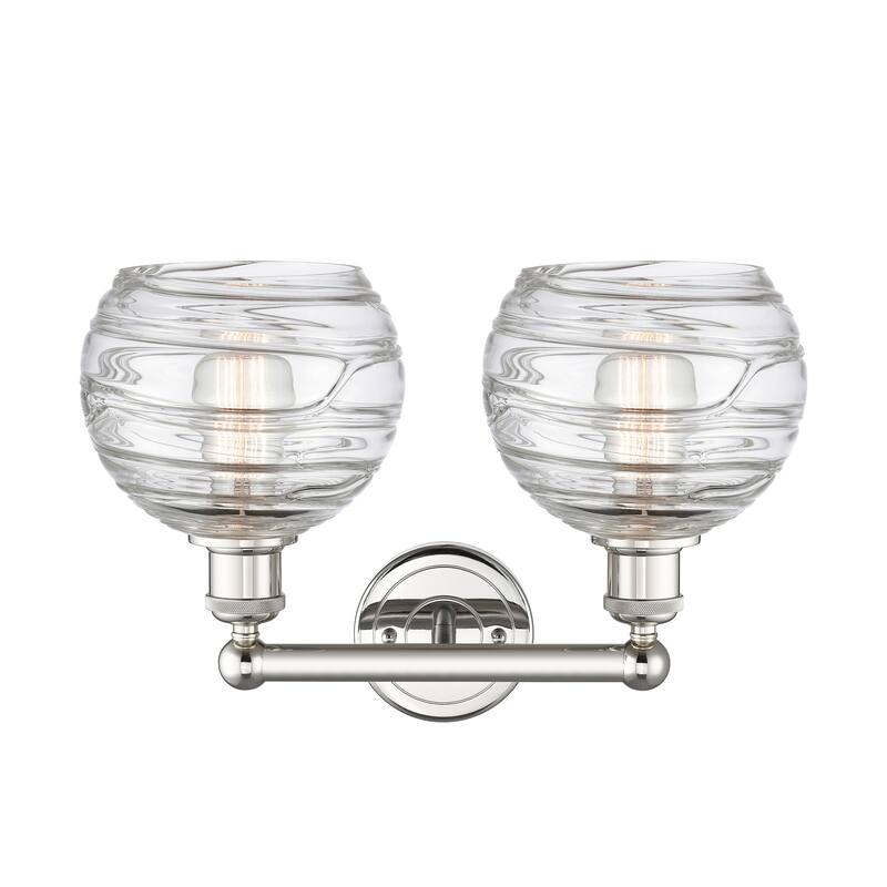Innovations Lighting Athens Deco Swirl - 2 Light 17" Bath Vanity Light