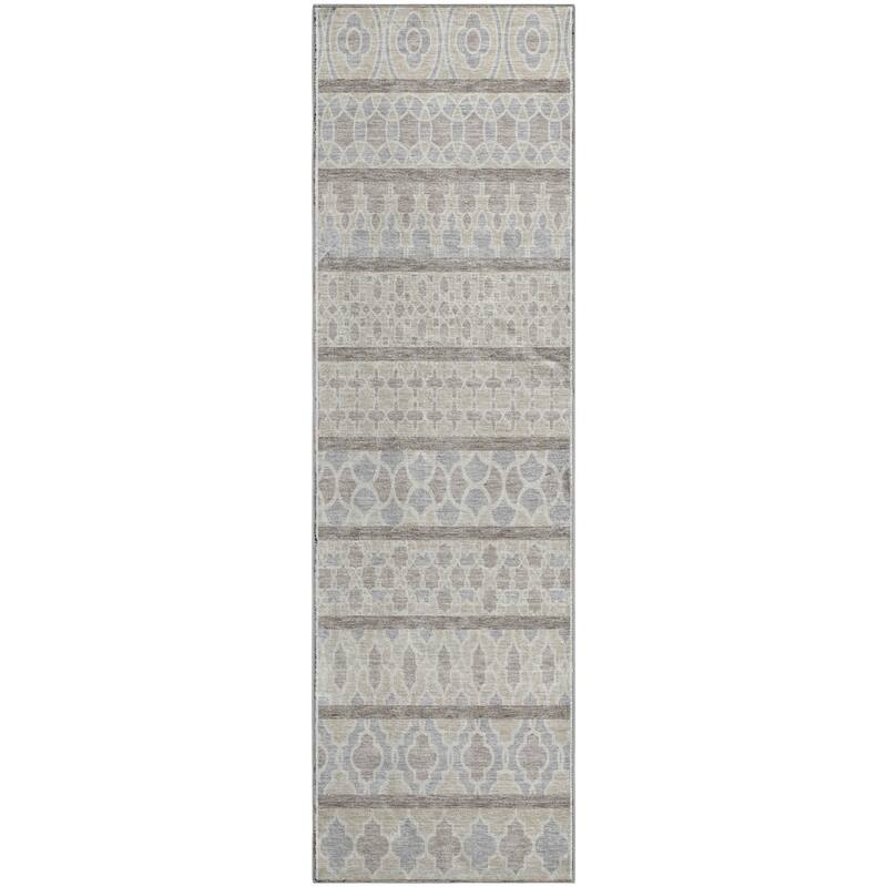 Premium Washable Super Soft Boho Stripes Mayfield Rug