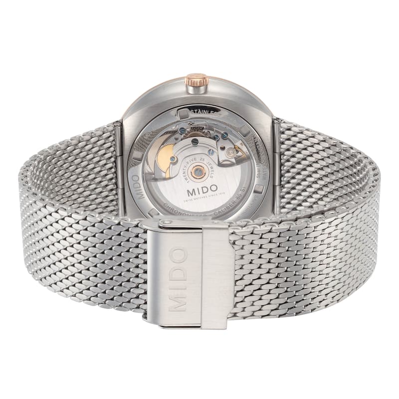 Mido Men's Commander 42mm Automatic Watch M0316312103100 - Silver - N/A