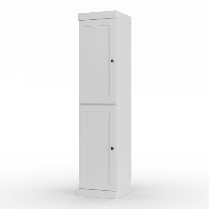 Palace Imports 100% Solid Wood 16.5" Bathroom Storage Cabinet with Shaker Doors and Adjustable Shelves