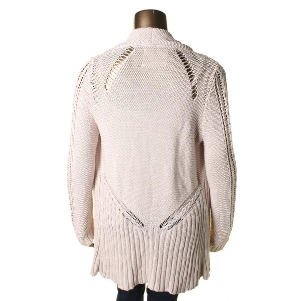 rachel roy zip asymmetrical sweater