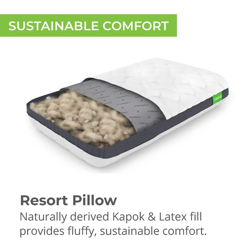 Cariloha Resort Pillow - White