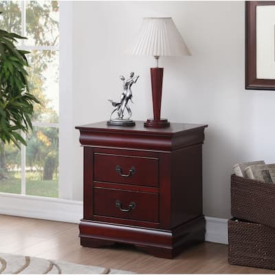 Nightstand Drawer Table,Full Assembly Wood Nightstand Bedroom,Brown