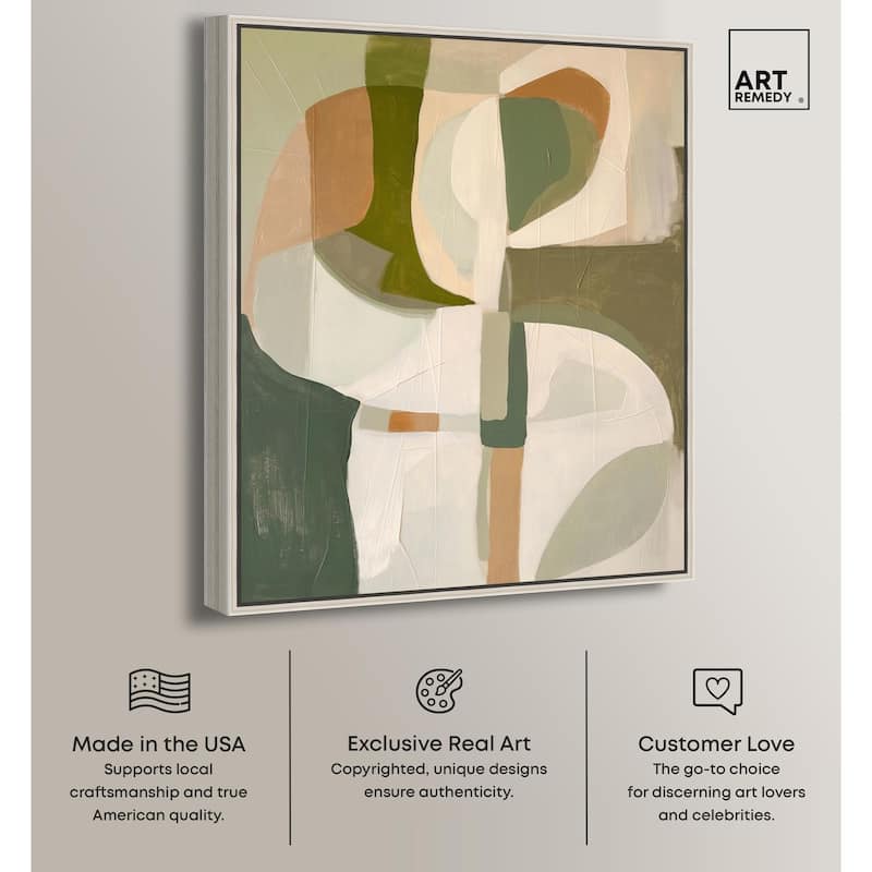 Soft Reverberations I Canvas by Art Remedy