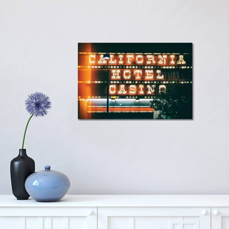 iCanvas "American West - Vegas Hotel Casino" by Philippe Hugonnard Canvas Print - 12x18x1.5