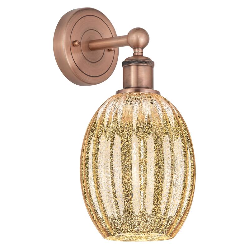 Innovations Lighting 616-1W-13-7 Preston Sconce Preston 13" Tall Wall - Antique Copper / Mercury