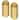 Gold Round Charger Plate 13" Set of 12 - 13" Dia x 0.5" H