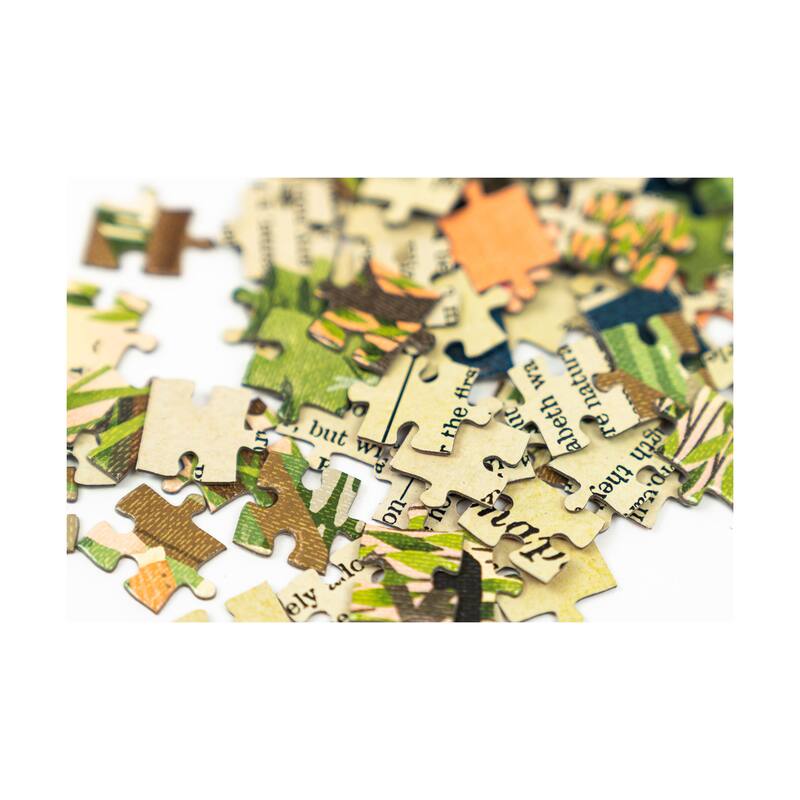 Jane Austen's Pride and Prejudice Double-Sided Jigsaw Puzzle - 252 Pcs - N/A