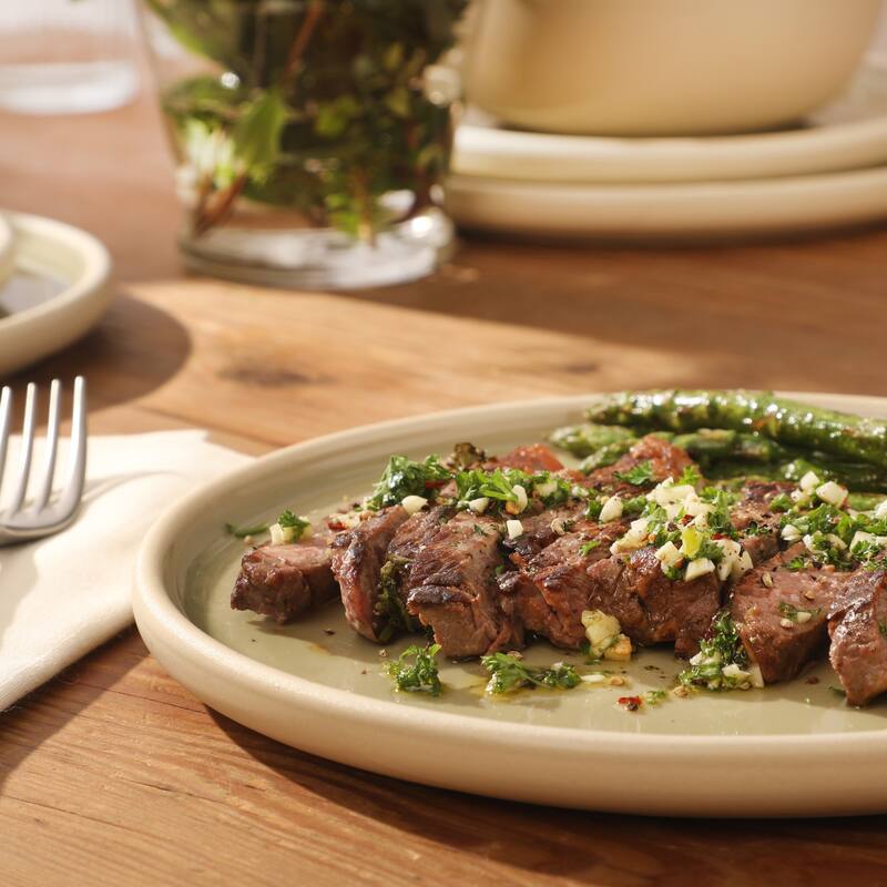 Gibson Elite - Made in Portugal - Port Gaia 12 Piece (Service for 4) Reactive Glaze Dishes Stoneware Ceramic Dinnerware Set