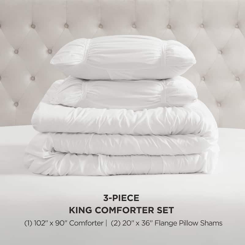 Juicy Couture Ribbon Ruched Comforter Sets