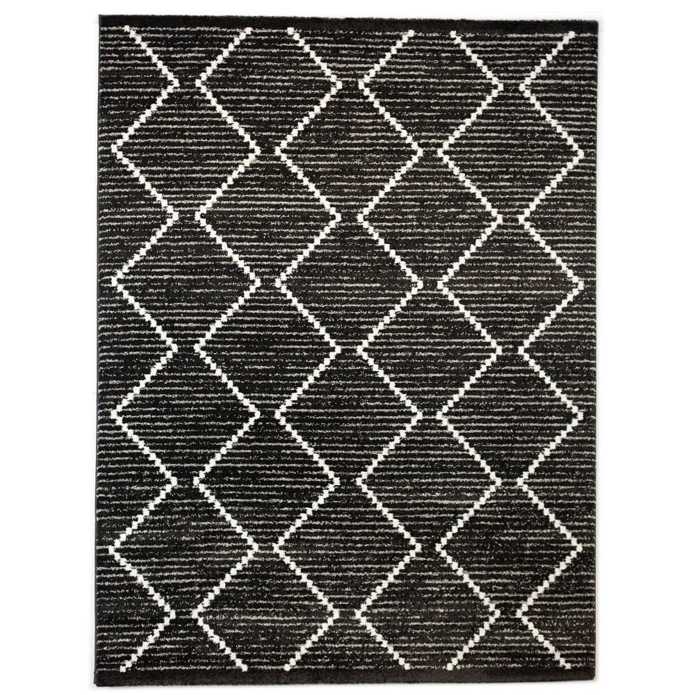 Oscar Modern Geometric Chevron Area Rug