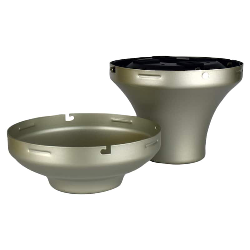 Ceiling Fan Close to Ceiling Kit - Brushed Nickel Wet Rated