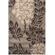 preview thumbnail 27 of 35, SAFAVIEH Florida Shag Seeta Floral Area 1.2-inch Thick Rug 5'3" x 7'6" - Smoke/Dark Brown - Rectangle