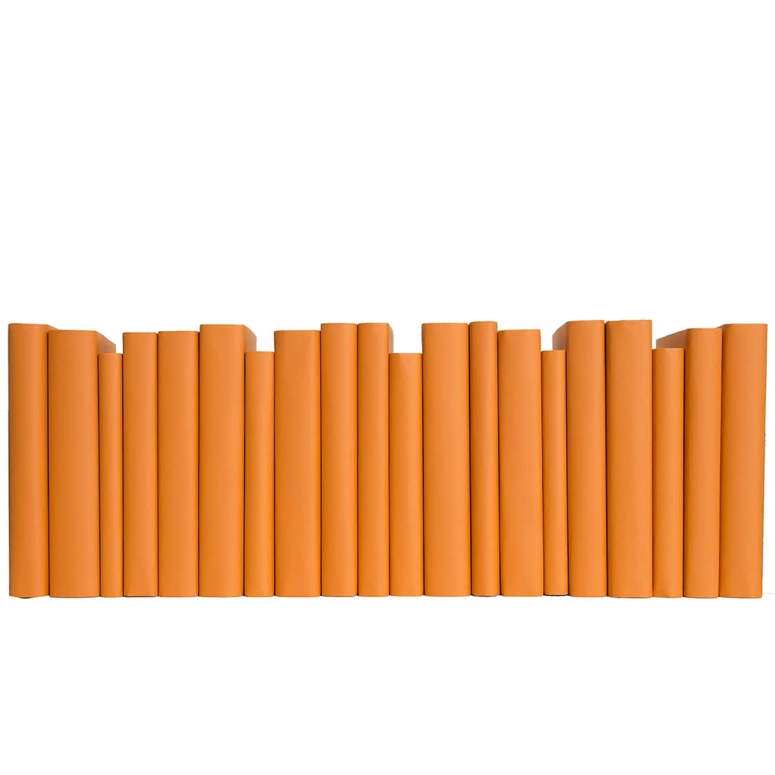 Books Orange Decorative Accessories Tangerine Wrapped Color By The