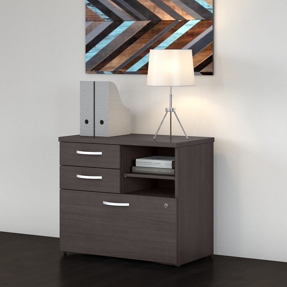 Studio C Storage Cabinet with Drawers by Bush Business Furniture
