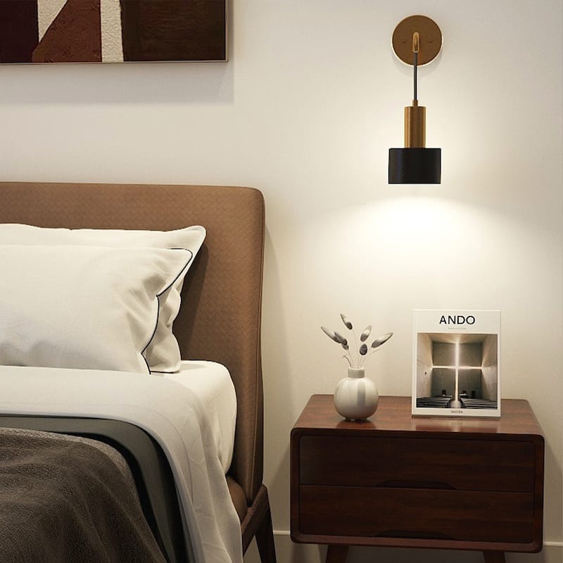 2Pack 13 RGB Wireless Wall Lamp Battery Operated with Remote
