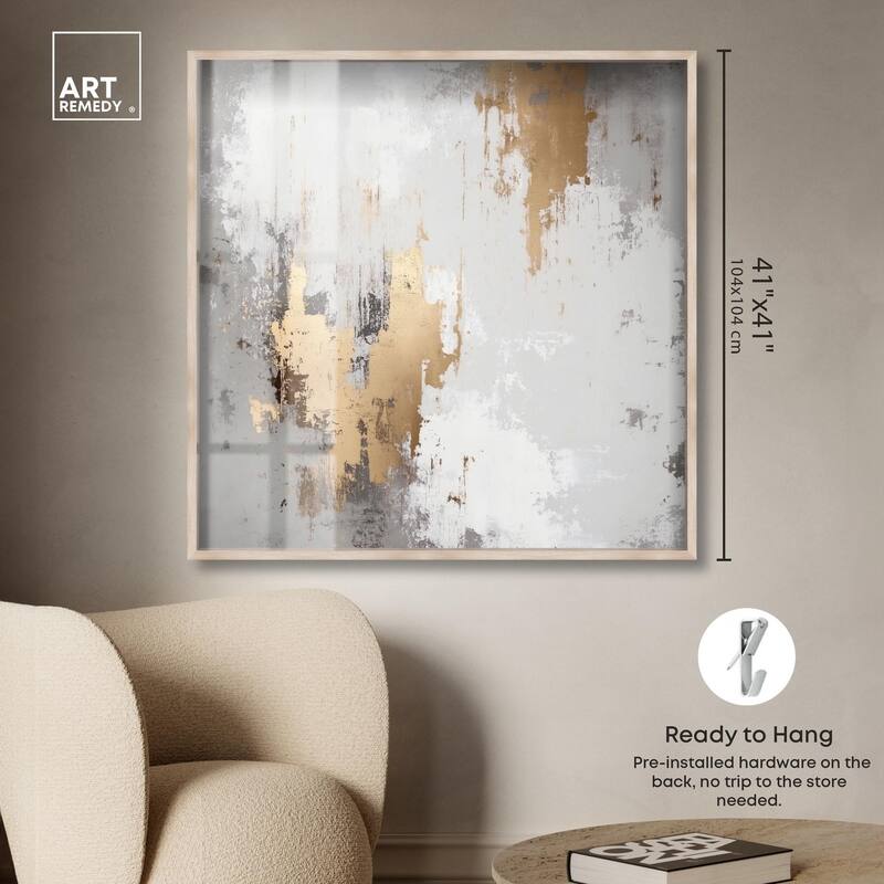 Ghostly Glimmer I Shadowbox by Art Remedy