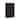 FarmHouse Espresso Oak Sliding Doors Garment Rod Wardrobe Armoire - 21"L x 39.1"W x 64"H